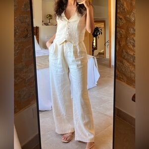 DISSH Linen Vest & Pants